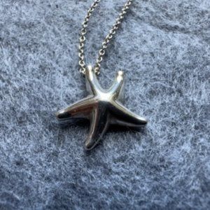 Elsa Peretti Tiffany  Starfish Pendant